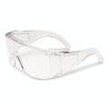 The Scout Otg Rimless Safety Glasses, Clear Plastic Frame, Clear Polycarbonate Lens