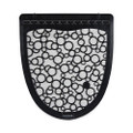 Urinal Mat 2.0, Rubber, 17.5 X 20, Black/white, 6/carton
