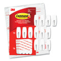 General Purpose Wire Hooks, Medium, Metal, White, 2 Lb Capacity, 13 Hooks And 16 Strips/pack General Purpose Wire Hooks, Medium, Metal, White, 2 Lb Capacity, 13 Hooks And 16 Strips/pack