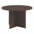 Alera Seville Round Conference Table, Round, 48" Diameter, Mahogany