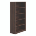 Alera Seville Bookcase, Five-shelf, 36w X 14d X 65h, Mahogany