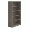 Alera Seville Bookcase, Five-shelf, 36w X 14d X 65h, Walnut
