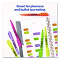 Hi-liter Pen-style Highlighters, Assorted Ink Colors, Chisel Tip, Assorted Barrel Colors, 6/set