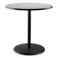 Cafe Table, 36" Diameter X 42h, Round Top/base, Gray Nebula Top, Black Base Cafe Table, 36" Diameter X 42h, Round Top/base, Gray Nebula Top, Black Base