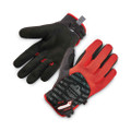 Proflex 812cr6 Ansi A6 Utility And Cr Gloves, En388: 2543e, 9" Long, Large, Black, Pair