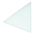 Floating Glass Ghost Grid Dry Erase Board, 36 X 24, White