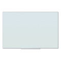 Floating Glass Ghost Grid Dry Erase Board, 36 X 24, White