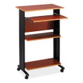 Muv Standing Desk, 29.5" X 22" X 45", Cherry Muv Standing Desk, 29.5" X 22" X 45", Cherry