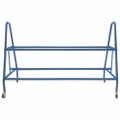 Heavy-duty Deluxe Ball Cart, Metal, 132 Lb Capacity, 17.5 X 59 X 35.75, Blue Heavy-duty Deluxe Ball Cart, Metal, 132 Lb Capacity, 17.5 X 59 X 35.75, Blue