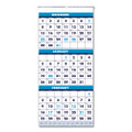 Recycled Three-month Format Wall Calendar, Vertical Orientation, 12.25 X 26, White Sheets, 14-month (dec-jan): 2021-2023 Recycled Three-month Format Wall Calendar, Vertical Orientation, 12.25 X 26, White Sheets, 14-month (dec-jan): 2021-2023