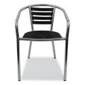 Pinzon Series Chairs, Support Up To 300 Lb, 18" Seat Height, Black/silver Seat, Black/silver Back, Silver Base Pinzon Series Chairs, Support Up To 300 Lb, 18" Seat Height, Black/silver Seat, Black/silver Back, Silver Base