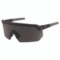 Skullerz Aegir-afaspm Anti-scratch And Enhanced Anti-fog Safety Glasses, Matte Black Frame, Smoke Polycarb Lens