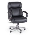 Lineage Big And Tall Mid Back Task Chair 28" Back, Supports Up To 400 Lb, 21.5" - 25.25" Seat Height, Black Seat, Chrome Base Lineage Big And Tall Mid Back Task Chair 28" Back, Supports Up To 400 Lb, 21.5" - 25.25" Seat Height, Black Seat, Chrome Base