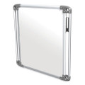Nexus Double-sided Portable Whiteboard Tablet, 27.88" X 27.88", White Surface, Satin Aluminum Frame Nexus Double-sided Portable Whiteboard Tablet, 27.88" X 27.88", White Surface, Satin Aluminum Frame