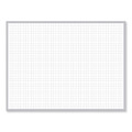 Non-magnetic Whiteboard With Aluminum Frame, 48" X 35.81", White Surface, Satin Aluminum Frame Non-magnetic Whiteboard With Aluminum Frame, 48" X 35.81", White Surface, Satin Aluminum Frame