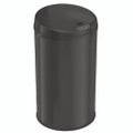 Sensor Trash Can, 8 Gal, Plastic/stainless Steel, Black Sensor Trash Can, 8 Gal, Plastic/stainless Steel, Black