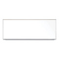 Magnetic Porcelain Whiteboard With Aluminum Frame And Maprail, 144.59" X 60.47", White Surface, Satin Aluminum Frame Magnetic Porcelain Whiteboard With Aluminum Frame And Maprail, 144.59" X 60.47", White Surface, Satin Aluminum Frame