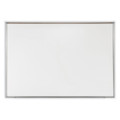 Proma Magnetic Porcelain Projection Whiteboard With Aluminum Frame, 48.5" X 36.5", White Surface, Satin Aluminum Frame Proma Magnetic Porcelain Projection Whiteboard With Aluminum Frame, 48.5" X 36.5", White Surface, Satin Aluminum Frame