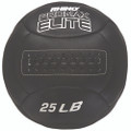 Rhino Promax Elite Medicine Ball, 25 Lb, Black