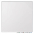 Aria Low-profile Frameless Magnetic Glassboard, 60" X 36", White Surface Aria Low-profile Frameless Magnetic Glassboard, 60" X 36", White Surface