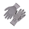 Proflex 7030 Ansi A3 Pu Coated Cr Gloves, En388: 4x42c, 9" Long, Small, Gray, Pair