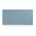 Aria Low-profile Frameless Magnetic Glassboard, 48" X 36", Denim Blue Surface Aria Low-profile Frameless Magnetic Glassboard, 48" X 36", Denim Blue Surface
