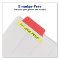 Ultra Tabs Repositionable Margin Tabs, 1/5-cut Tabs, Assorted Primary Colors, 2.5" Wide, 48/pack