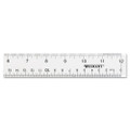 Clear Flexible Acrylic Ruler, Standard/metric, 12" Long, Clear