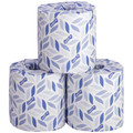 Genuine Joe 2-ply Bath Tissue Rolls - 2 Ply - 4" Width x 3.75" Length - 400 Sheets/Roll - Embossed - White - 24 / Carton