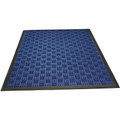 Floortex Doortex&reg; Ribmat Blue Heavy-Duty Door Mat in - 24" x 36" - 36" Length x 24" Width x 0.400" Depth x 0.400" Thickness - Rectangular - Synthetic Fiber, Natural Fiber, Rubber - Blue - 1 Each
