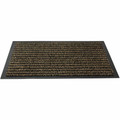 Floortex Doortex&reg; Ultimat Brown Door Mat - 24" x 32" - 32" Length x 24" Width x 0.250" Depth x 0.250" Thickness - Rectangular - Polypropylene, Fiber, Vinyl - Brown - 1 Each - TAA Compliant