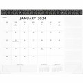At-A-Glance Elevation Monthly Desk Pad Calendar - Rectangular - 17" Length - Paper - Multi
