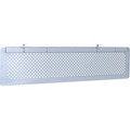 Boss SS Desktop Modesty Panel - 60" Width x 0.20" Depth x 16" Height - Metal, Aluminum - Silver - 1 Each