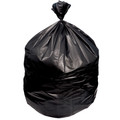 Heritage Trash Bag - 60 gal Capacity - 58" Length x 38" Width x 0.90 mil (23 Micron) Thickness - Low Density - Black - Linear Low-Density Polyethylene (LLDPE) - Garbage Can - 100 / Carton