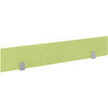Safco EVEN Workstation Acoustic Panel - 1.3" Width x 48" Height x 10.8" Depth - Polyester Fiber - Lime - 1 Each