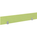 Safco EVEN Workstation Acoustic Panel - 1.3" Width x 72" Height x 10.8" Depth - Polyester Fiber - Lime - 1 Each