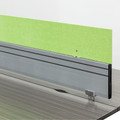 Safco EVEN Workstation Acoustic Panel - 1.3" Width x 72" Height x 10.8" Depth - Polyester Fiber - Lime - 1 Each