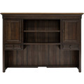 Martin Sonoma Hutch - 48" Height x 68" Width x 14" Depth - 2 x Utility Drawer(s) - 2 Door(s) - 3 Adjustable Shelf(ves) - Material: Wood Veneer - Finish: Dark Roast - 1 Each