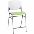 KFI Seating Bar Stool - White, Lime Green - 1 Each