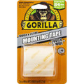 Gorilla Tough & Clear Mounting Tape - 4 ft Length x 2" Width - Clear - 1 Each