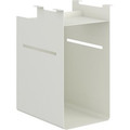 HON Fuse Undermount Cubby - Modern - 10" Width x 15" Depth x 20" Height - Loft, Gray - 1 Each