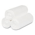 High-density Commercial Can Liners, 4 Gal, 6 Microns, 17" X 18", Clear, 2,000/carton