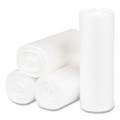 High-density Commercial Can Liners, 4 Gal, 6 Microns, 17" X 18", Clear, 2,000/carton