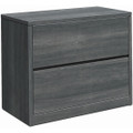 HON 10500 H10563 Lateral File - 29.5" Height x 36" Width x 20" Depth - 2 - Finish: Sterling Ash - 1 Each