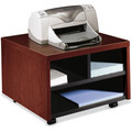 HON H105679 Printer Cart - Metal - 20" Width x 21.50" Depth x 14.13" Height - Mahogany - 1 Each