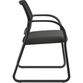 HON Ignition Chair - Iron Ore Seat Color - Fabric Seat Material - Black Back Color - Mesh Back Material - Black Frame Color - Steel Frame Material - Sled Base - Iron Ore - Armrest - 1 Each