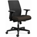 HON Ignition 2.0 Chair - Espresso Seat Color - Fabric Seat Material - Black Back Color - Mesh Back Material - Black Frame Color - Espresso - 1 Each
