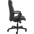 HON Ignition Chair - Iron Ore Back Color - Fabric Back Material - Black Frame Color - High Back - Iron Ore - Armrest - 1 Each