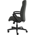HON Ignition Chair - Iron Ore Back Color - Fabric Back Material - Black Frame Color - High Back - Iron Ore - Armrest - 1 Each