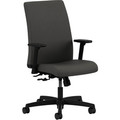 HON Ignition Chair - Iron Ore Seat Color - Iron Ore Back Color - Fabric Back Material - Black Frame Color - Low Back - Iron Ore - 1 Each